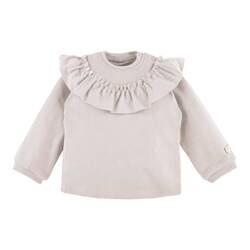 Bluza beżowa dresowa karczek dla dziewczynki  Simply Comfy Eevi