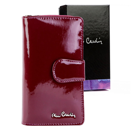 Portfel damski skórzany skóra naturalna Pierre Cardin