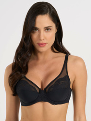 DELIA Biustonosz Semi-soft, nero-czarny