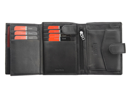 Portfel męski skórzany skóra naturalna Pierre Cardin