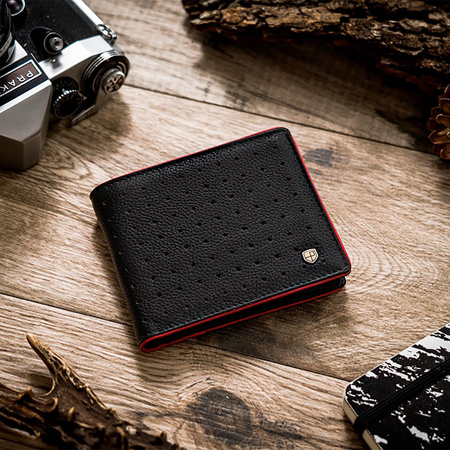 Portfel męski skórzany skóra naturalna  Peterson