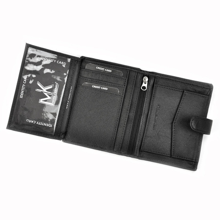 Portfel męski skórzany skóra naturalna Money Kepper 