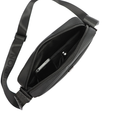 Torba saszetka na ramię męska materiałowa Nordee