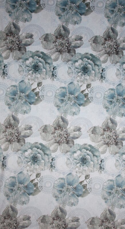 ZASŁONA GOTOWA VIVIAN NA TAŚMIE 140 X 270 CM TURKUSOWY