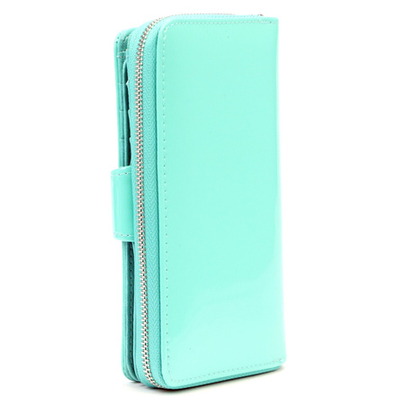 Portfel damski skóra naturalna + skóra ekologiczna Pierre Cardin