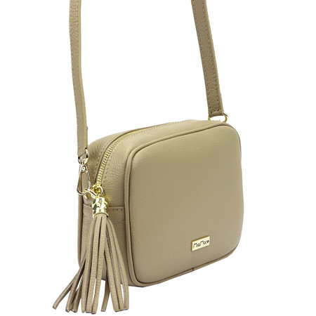 Torebka torebki skórzana skóra naturalna MiaMore damska 