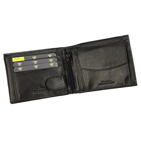 Portfel męski skórzany skóra naturalna Charro 