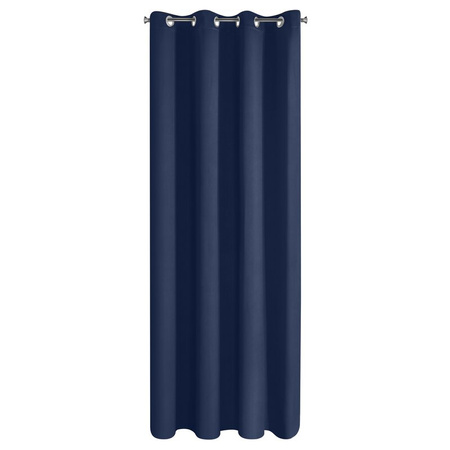 ZASŁONA GOTOWA LOGAN 135 X 250 CM GRANATOWY