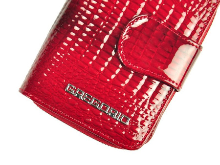 Portfel damski skóra naturalna skórzany Gregorio 