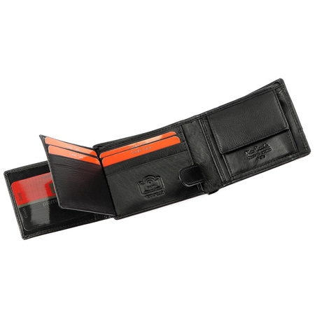 Portfel męski skórzany skóra naturalna Pierre Cardin