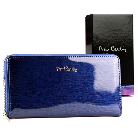 Portfel damski skórzany skóra naturalna Pierre Cardin 