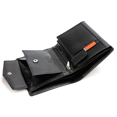 Portfel męski skórzany skóra naturalna Pierre Cardin