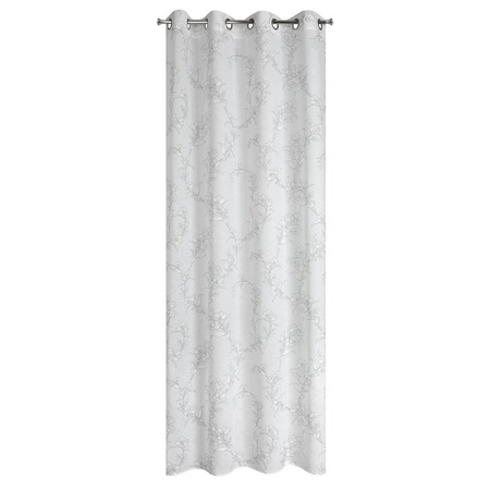ZASŁONA GOTOWA FIORE 140 X 250 CM BIAŁY