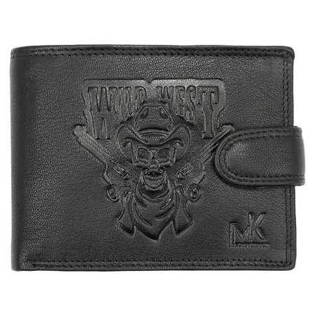 Portfel męski skórzany skóra naturalna Money Kepper 