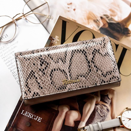 Portfel damski skóra naturalna skórzany Peterson