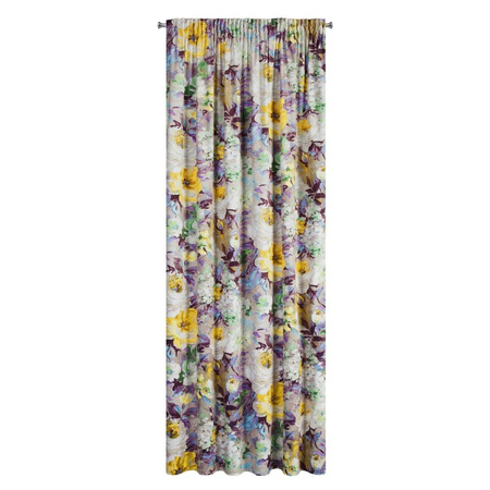 ZASŁONA GOTOWA AMELIE NA TAŚMIE 140 X 270 CM BEŻOWY