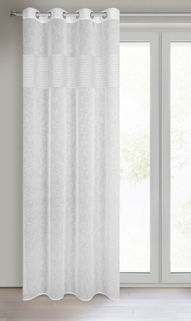 ZASŁONA GOTOWA VICKY 140 X 250 CM BIAŁY
