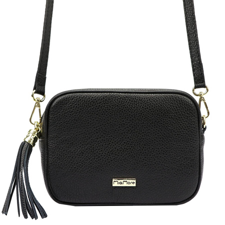 Torebka torebki skórzana skóra naturalna MiaMore damska 