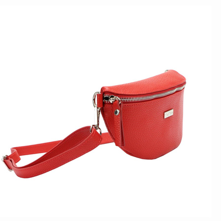 Torebka torebki nerka saszetka skórzana skóra naturalna MiaMore damska 