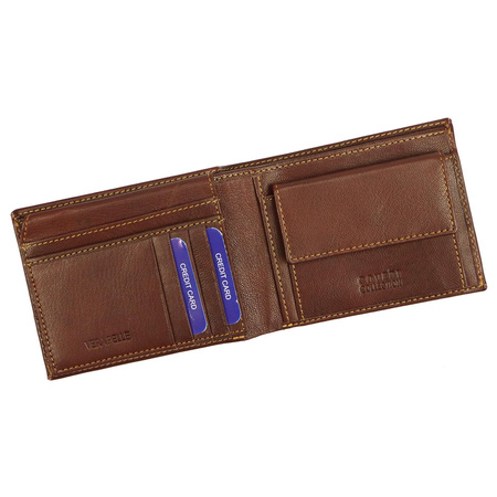 Portfel męski skórzany skóra naturalna Coveri 