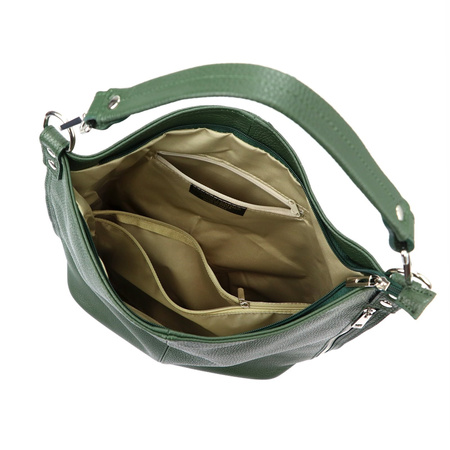 Torebka torebki skórzana skóra naturalna MiaMore damska