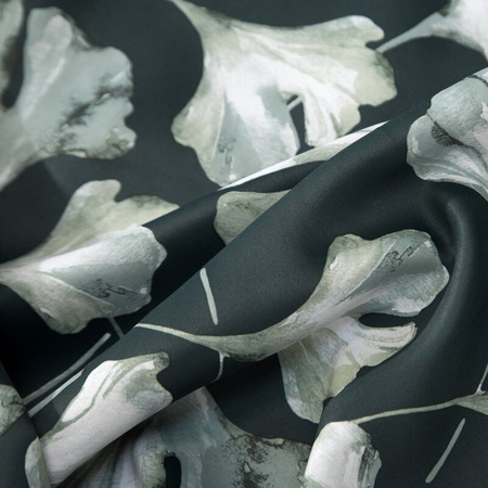 ZASŁONA GOTOWA D91 AIDA 140X250 CM CIEMNOZIELONY