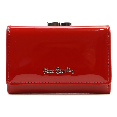 Portfel damski skóra naturalna + skóra ekologiczna Pierre Cardin