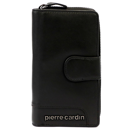 Portfel damski skórzany skóra naturalna Pierre Cardin