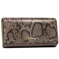 Portfel damski skóra naturalna skórzany Peterson