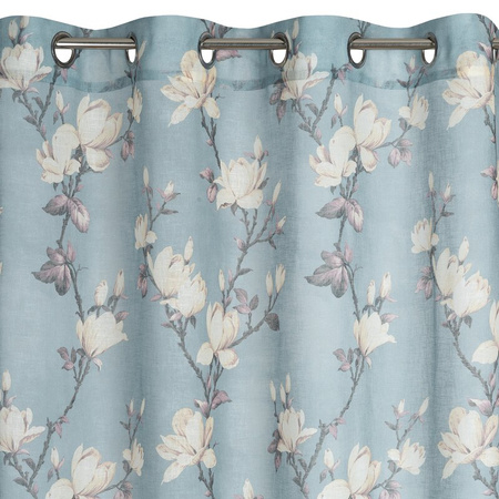 ZASŁONA GOTOWA LUNA 140 X 250 CM BŁĘKITNY