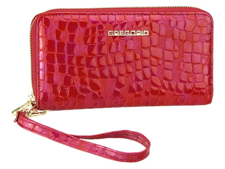 Portfel damski skórzany skóra naturalna Gregorio 
