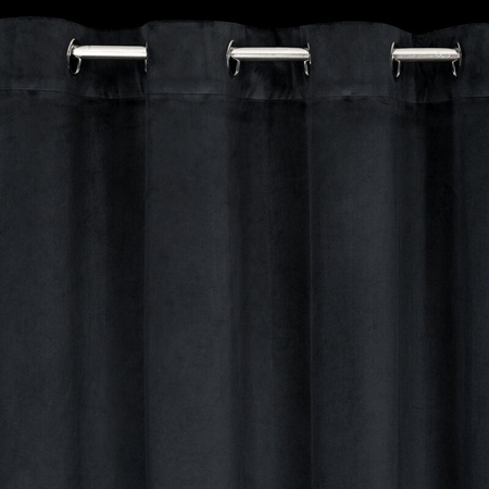 ZASŁONA GOTOWA CARLI 140 X 250 CM CZARNY