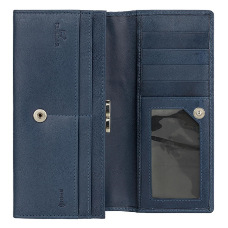 Portfel damski skórzany skóra naturalna El Forrest 