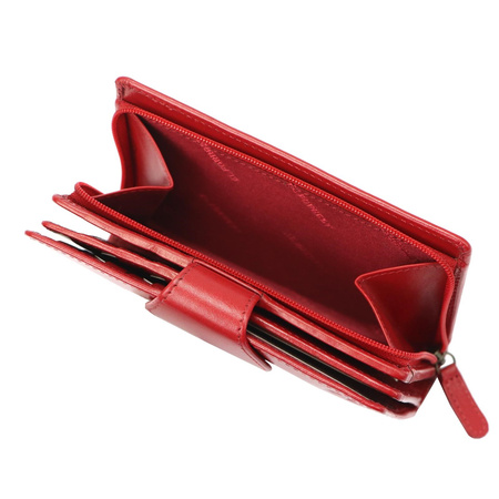 Portfel damski skórzany skóra naturalna El Forrest