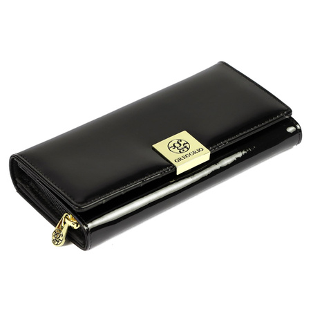 Portfel damski skórzany skóra naturalna Gregorio