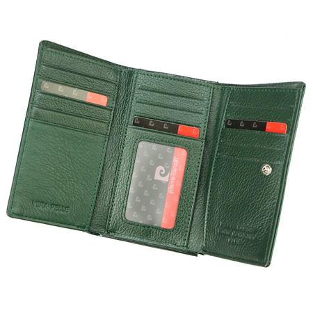 Portfel damski skórzany skóra naturalna Pierre Cardin 