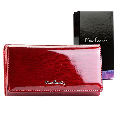 Portfel damski skórzany skóra naturalna Pierre Cardin