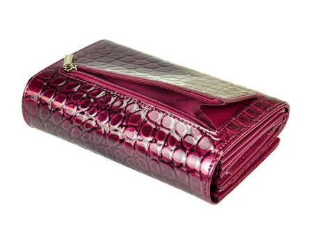 Portfel damski skóra naturalna skórzany Gregorio 