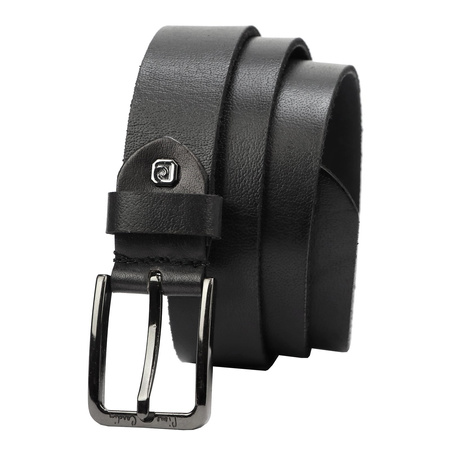 Pierre Cardin pasek czarny - mężczyzna