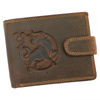 Portfel męski skórzany skóra naturalna Wild
