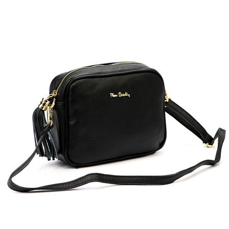 Torebka torebki skórzana skóra naturalna Pierre Cardin damska 