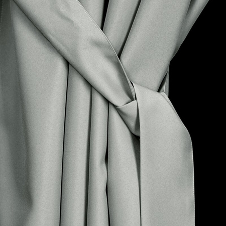 ZASŁONA GOTOWA GARDEN NA SZELKACH 155 X 240 CM SREBRNY