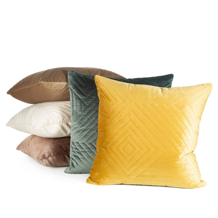 POSZEWKA SOFIA 2 45 X 45 CM CIEMNOMIĘTOWY