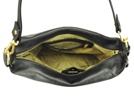 Torebka torebki skórzana skóra naturalna Pierre Cardin damska 