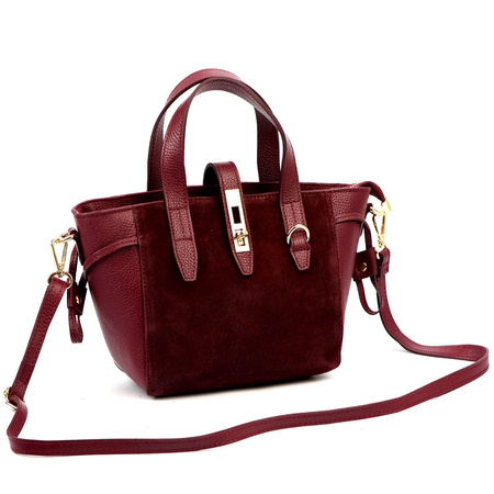 Torebka damska torebki skórzana skóra naturalna Luka