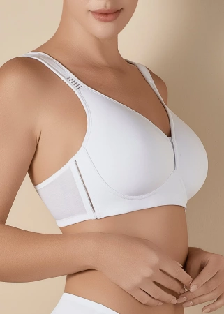 ELOISA Biustonosz Soft, blanco-biały
