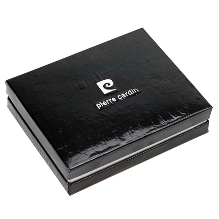 Portfel męski skórzany skóra naturalna Pierre Cardin