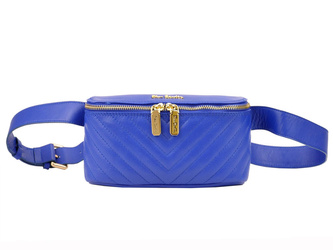 Torebka torebki saszetka nerka skórzana skóra naturalna Pierre Cardin damska