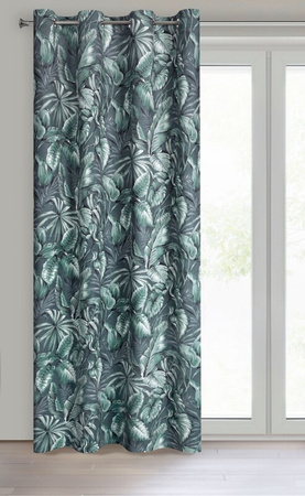 ZASŁONA GOTOWA PALERMO 140 X 250 CM SZARY