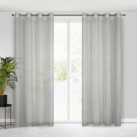 ZASŁONA GOTOWA KENDAL 140 X 250 CM POPIELATY